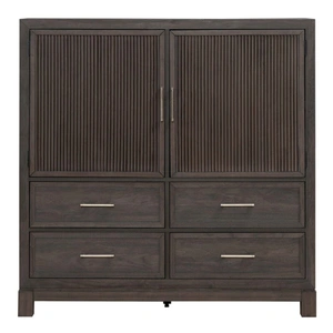 Liberty Furniture Modern Edge Wood Dressing Chest w/2 Doors & 4 Drawers, Caffe