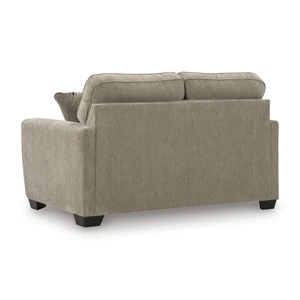 Ashley Furniture Olten Transitional Loveseat | Mocha Upholstery, Mocha