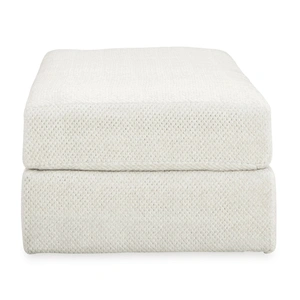Ashley Furniture Karinne Polyester Oversized Accent Ottoman, Linen