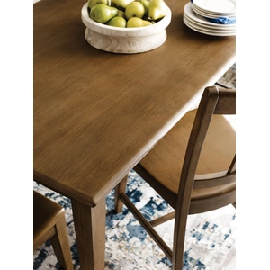 Kincaid Kafe W60-inch Rectangular Wood Counter Height Table