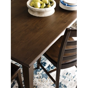 Kincaid Kafe W60-inch Rectangular Wood Counter Height Table
