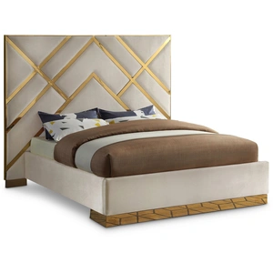 Meridian Furniture Vector Velvet Bed