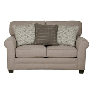 Jackson Furniture SM Lewiston Fabric Living Room Set, Cement/Charcoal