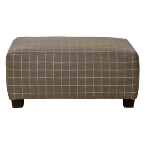 Jackson Furniture SM Lewiston Fabric Cocktail Square Ottoman, Charcoal