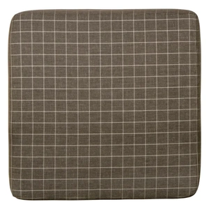 Jackson Furniture SM Lewiston Fabric Cocktail Square Ottoman, Charcoal