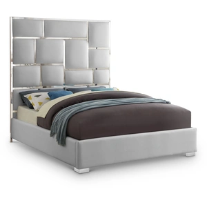 Meridian Furniture Milan Faux Leather Bed
