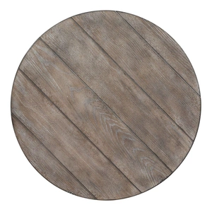Liberty Furniture Sedona Rustic Distressed Wood Cocktail Table Set - White & Gravel, Heavy Distressed White & Gravel
