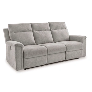 Ashley Furniture Barnsana Polyester Power Reclining Sofa