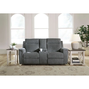 Ashley Furniture SM Barnsana Polyester Power Reclining Living Room Set