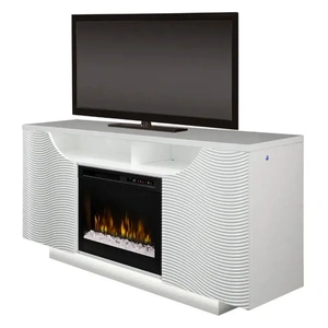 Modern Art SM Ethan 66-inch Fireplace Console w/Dual LED
