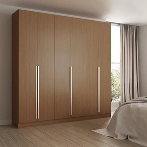 Manhattan Comfort Eldridge 4-Drawer He/She Freestanding Armoire 