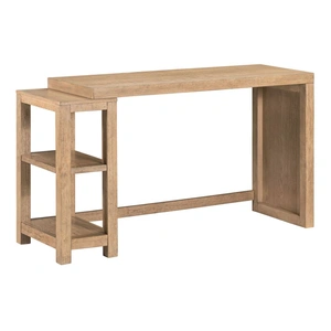 Liberty Furniture Corso Irregular Wood Console Table, Natural & Concrete