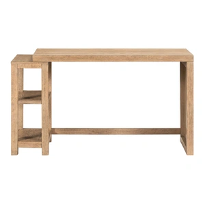 Liberty Furniture Corso Irregular Wood Console Table, Natural & Concrete