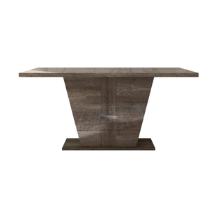 Status, Italy Medea ESF Wood Rectangular Dining Table, Vintage Oak