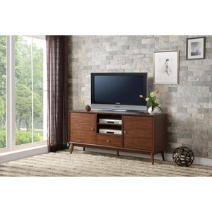 Homelegance Folic Wood TV Stand, Brown