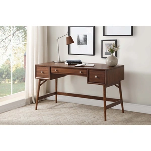 Homelegance Frolic Mid-Century Wood Writing Desk, Brown