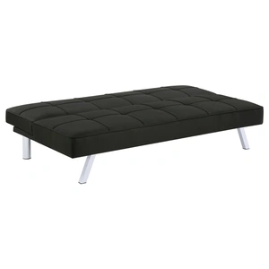Coaster Joel Fabric Tufted Sofa Bed, Black
