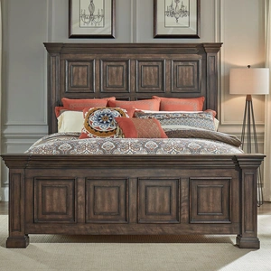 Liberty Furniture Big Valley Mansion Panel Bedroom Set | Liberty Furniture