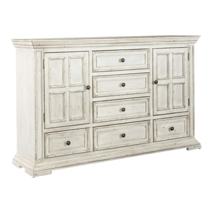 Liberty Furniture Big Valley 6-Drawer & 2-Door Wood Bedroom Dresser