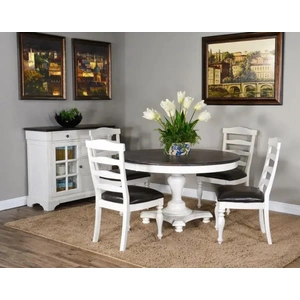 Sunny Designs SM Carriage House Wood Dining Room Set, European Cottage