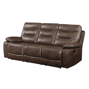 ACME Aashi Leather-Gel Match Reclining Living Room Set