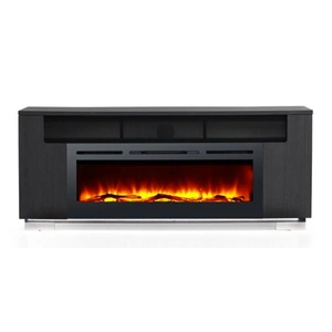 Modern Art SM Haley 76-inch TV Console w/2 Doors & Dual LED