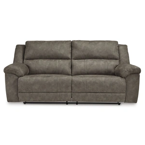 Ashley Furniture Laresview Polyester Reclining Sofa, Fossil