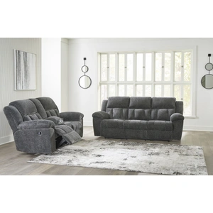 Ashley Furniture Frohn Polyester Reclining Living Room Set