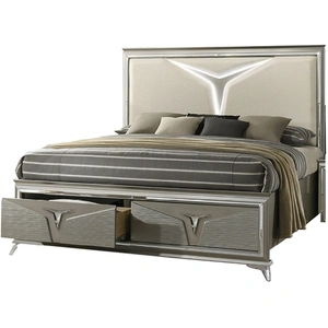 Galaxy Home Furnishings Samantha Fabric/Wood Regular Bedroom Set