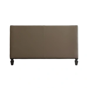 ACME House Beatrice Leather-Aire Tufted Loveseat in Beige