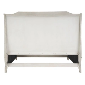 Universal Furniture Silva Wood Panel Bed, Rolling Fog