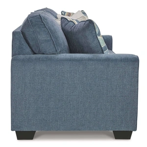 Ashley Furniture Cashton Polyester Sofa, Blue