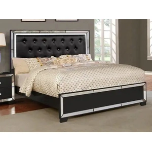 Bella Furniture SM Nella Wood/Fabric Bed