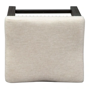 Liberty Furniture Heatherbrook Polyester/Wood Console Stool, Charcoal/Ash