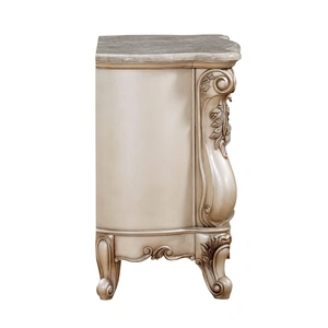 ACME Gorsedd Nightstand, Antique White