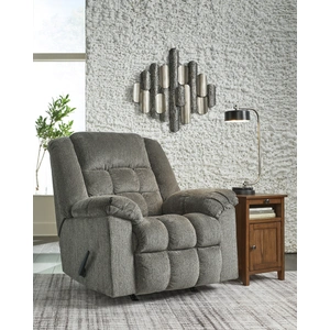 Ashley Furniture Kegler Polyester Rocker Recliner, Putty