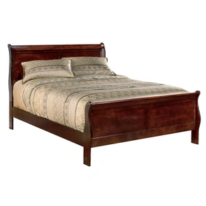 Ashley Furniture Alisdair Wood Sleigh Bed, Dark Brown