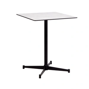Mobital Pinto Laminate Square Indoor/Outdoor Dining Table, White
