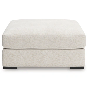 Ashley Furniture Donelson Creek 40-inch Square Oversized Accent Ottoman - Vanilla Cream, Vanilla