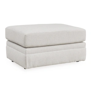 Ashley Furniture Maitelynn Polyester Ottoman, Chalk