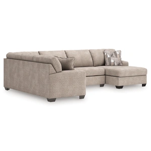 Ashley Furniture Newellen Fabric 3-Piece Sectional Sofa w/Right Chaise