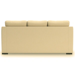 Ashley Furniture Lango Fabric L-Shaped Sectional Sofa w/Right Hand Chaise Facing & Queen Size Sleeper, Jute