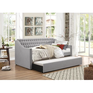Homelegance Tulney Fabric Daybed, Gray