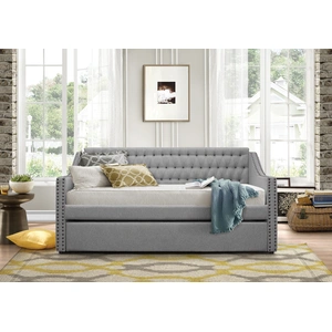 Homelegance Tulney Fabric Daybed, Gray