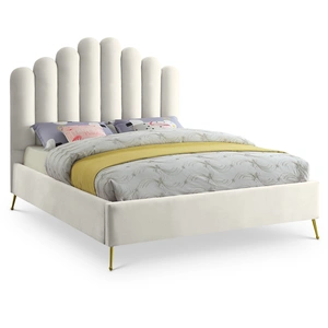 Meridian Furniture Lily Velvet Bed