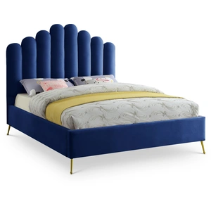 Meridian Furniture Lily Velvet Bed