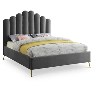 Meridian Furniture Lily Velvet Bed