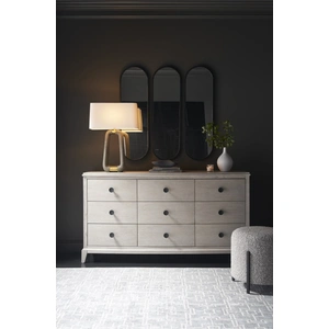 Universal Furniture Silva Wood Panel Bedroom Set, Rolling Fog