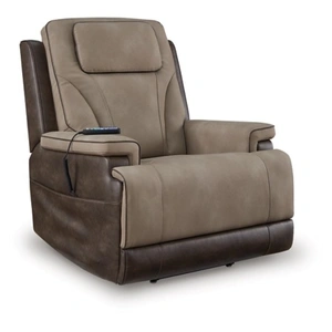 Ashley Furniture 4Z-Peaceful Pause Faux Leather Power Lift Recliner