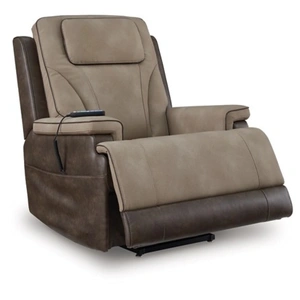Ashley Furniture 4Z-Peaceful Pause Faux Leather Power Lift Recliner